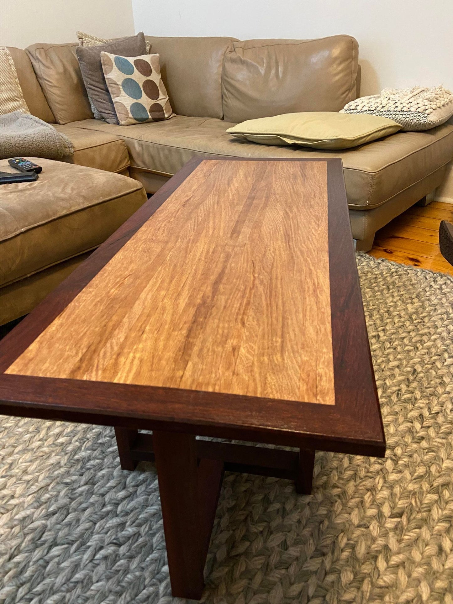 Tasmanian Ash & Jarrah Coffee Table